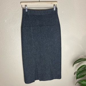 Zara Knit Midi Skirt M